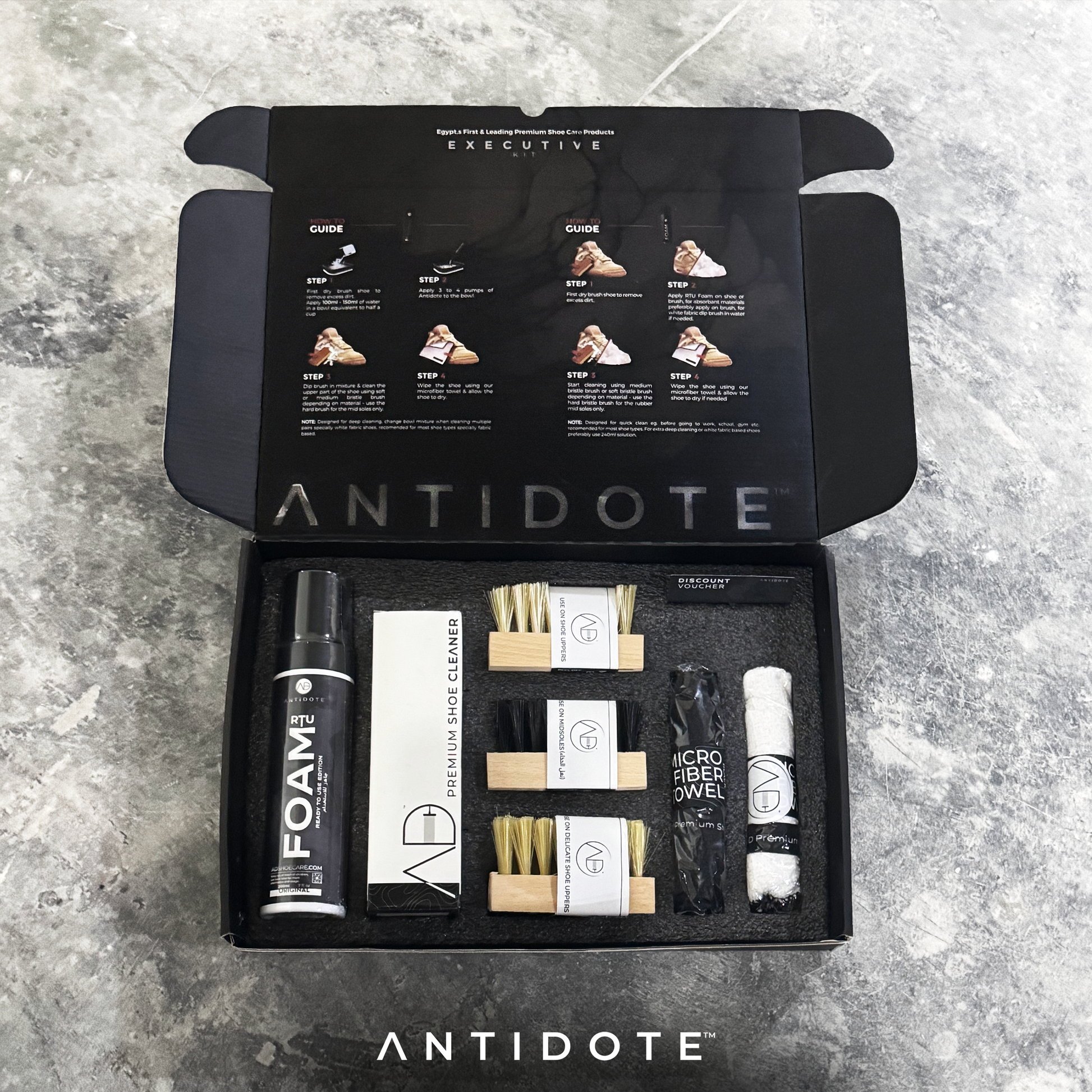 Executive Shoe Cleaning Kit