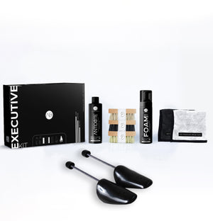 Executive Shoe Cleaning Kit + Shoe tree pair (BUNDLE)
