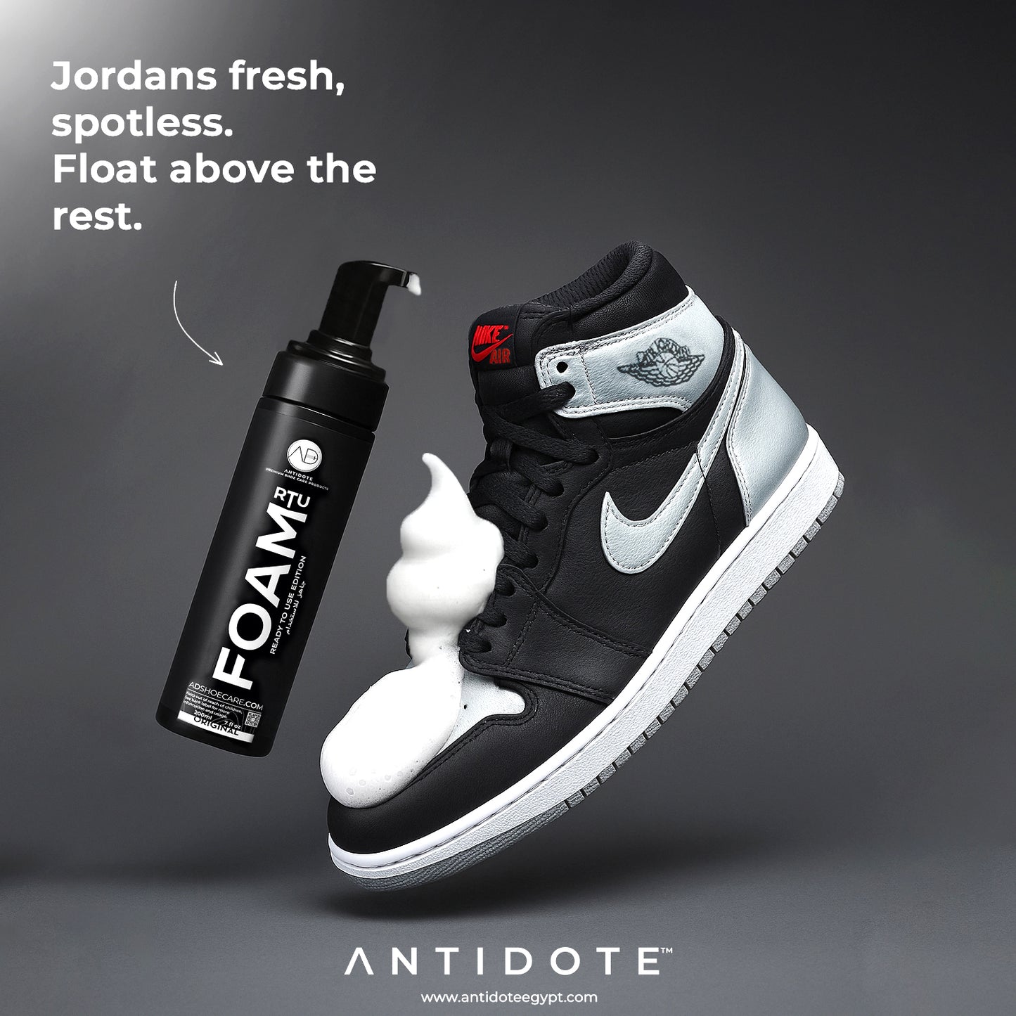 RTU Shoe Cleaner Foam